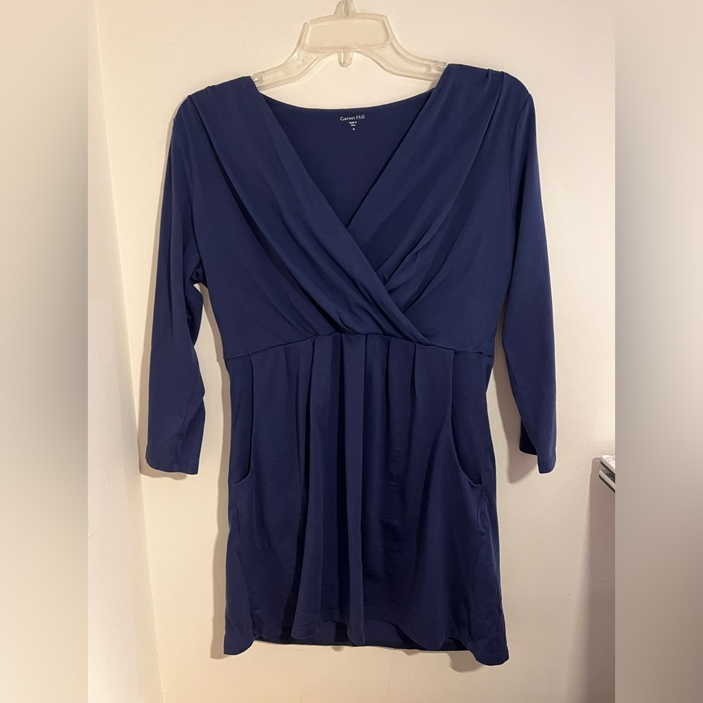 Garnet Hill | Jersey Mini Dress | Size M